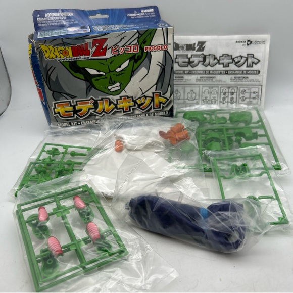 Dragon Ball Z Piccolo Model Kit Irwin Toys Make Your Own Action Figure Open Box - Picture 1 of 11